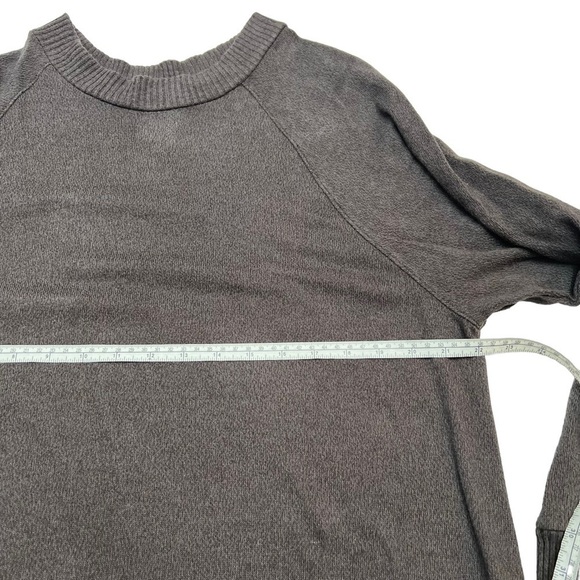 A New Day Grey Crew Neck Long Sleeve Sweater Tie Waist Size L - Picture 11 of 14